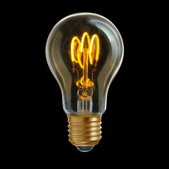 Normallampa LED 150lm guldfärg 2000K dimbar