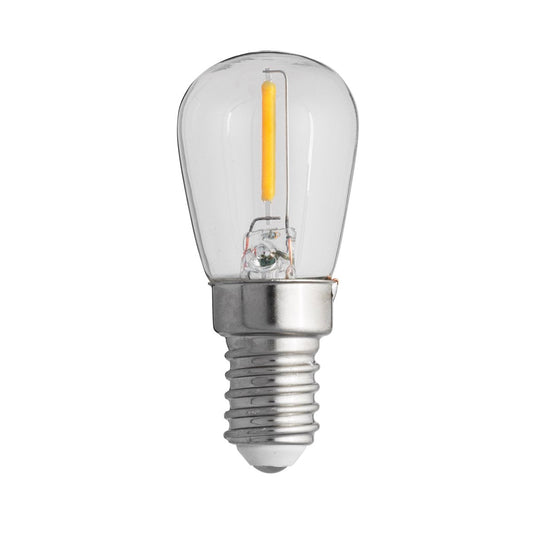 Päron LED klar 45lm 2700K