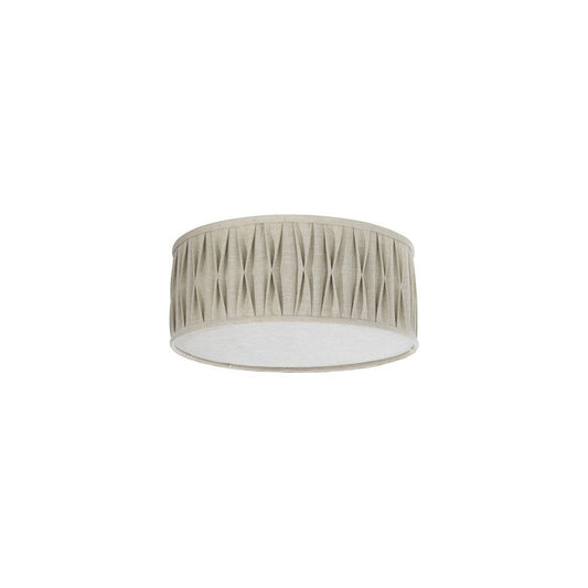 Plafond Plissé beige med stygn