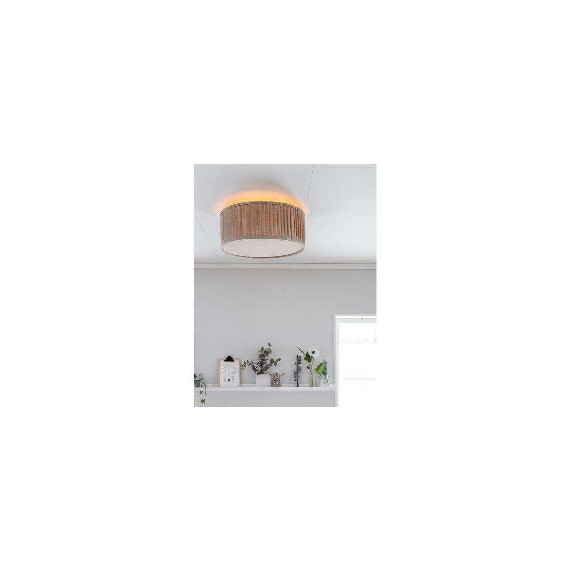 Plafond Plissé beige
