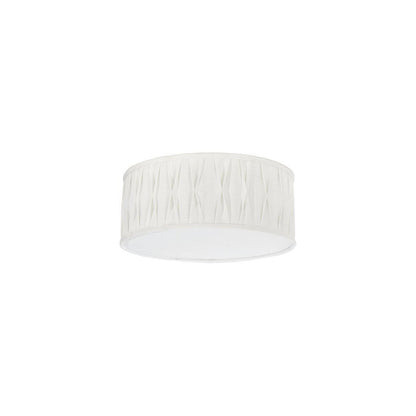 Plafond Plissé offwhite med stygn