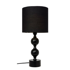 POMPA bordslampa svart