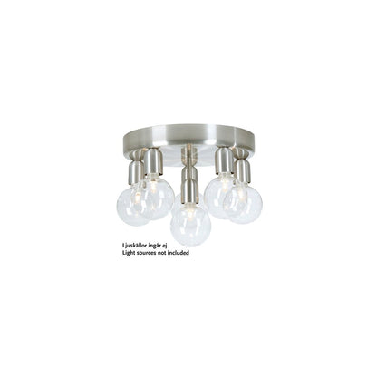 Regal plafond D320 alu 6:a exkl ljuskälla
