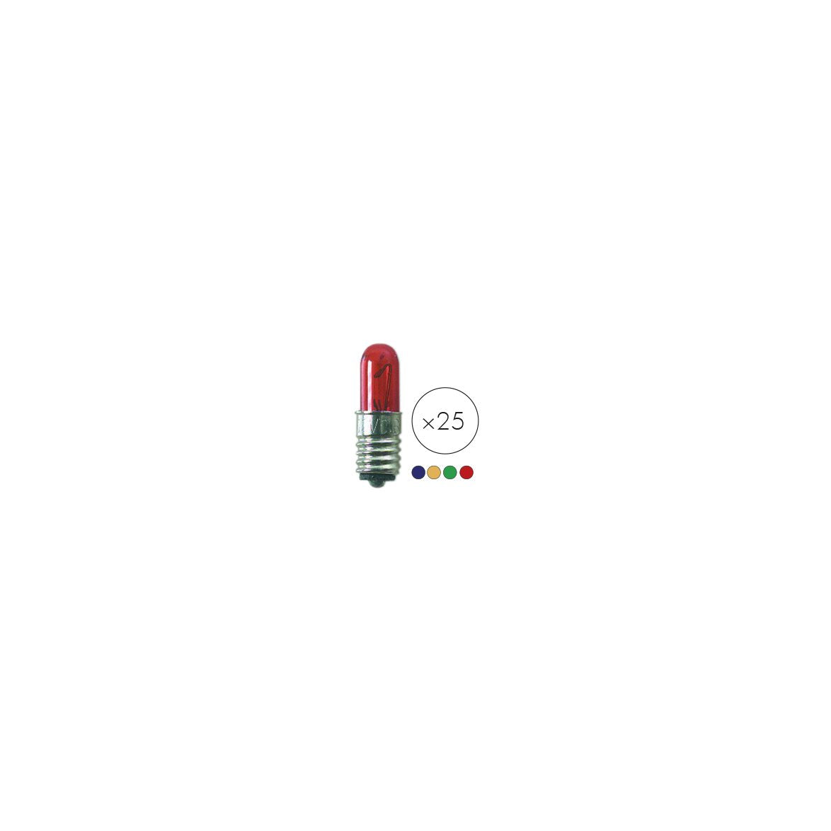 Reservlampa 25-pack  Multi