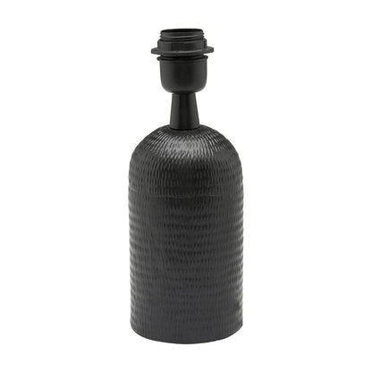 RILEY lampfot 28cm svart