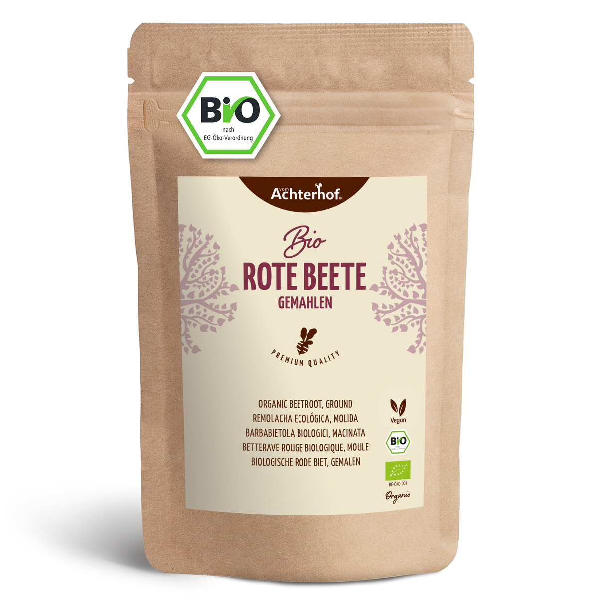 Rote Beete gemahlen Bio (500g)