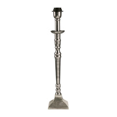Salong Lampfot Antiksilver 42cm
