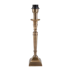 SALONG lampfot antikmässing 42cm