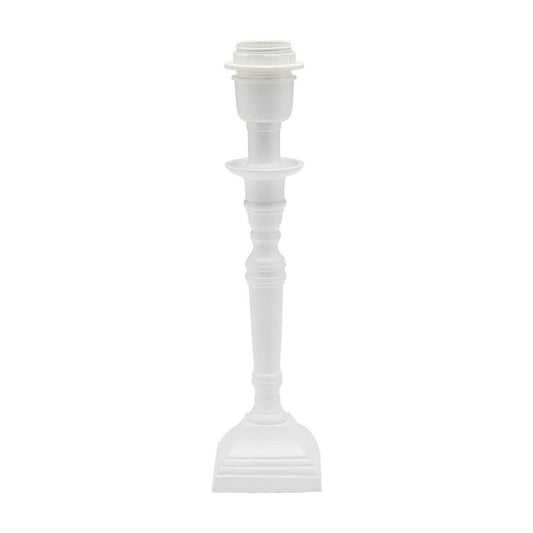 SALONG lampfot vit 33cm