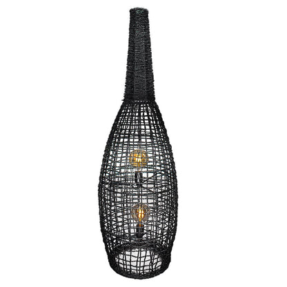 Seagrass golvlampa svart