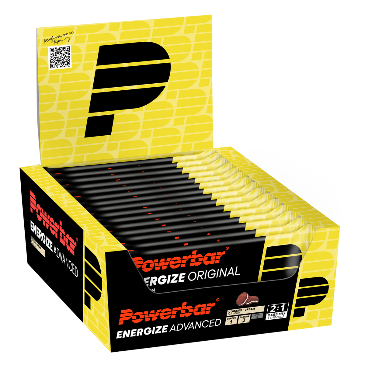 Energize Original Bar (15x55g) Cookies & Cream