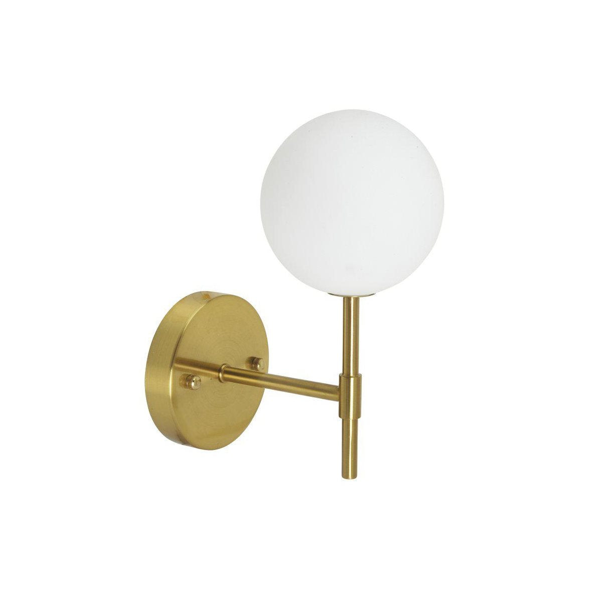 Sigma vägglampa enkel guld