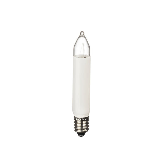 Skaftlampa  E10 23V 3W klar 2-fp skaftlampa liten