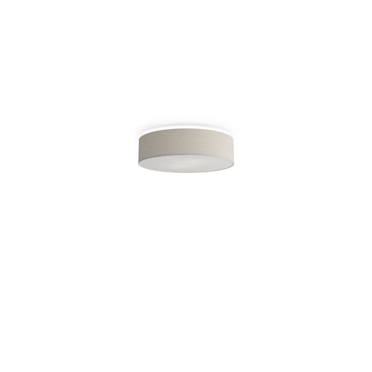 Soft plafond Ø44 vit ull