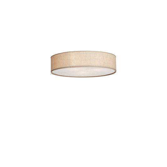 Soft plafond Ø50 natur linne