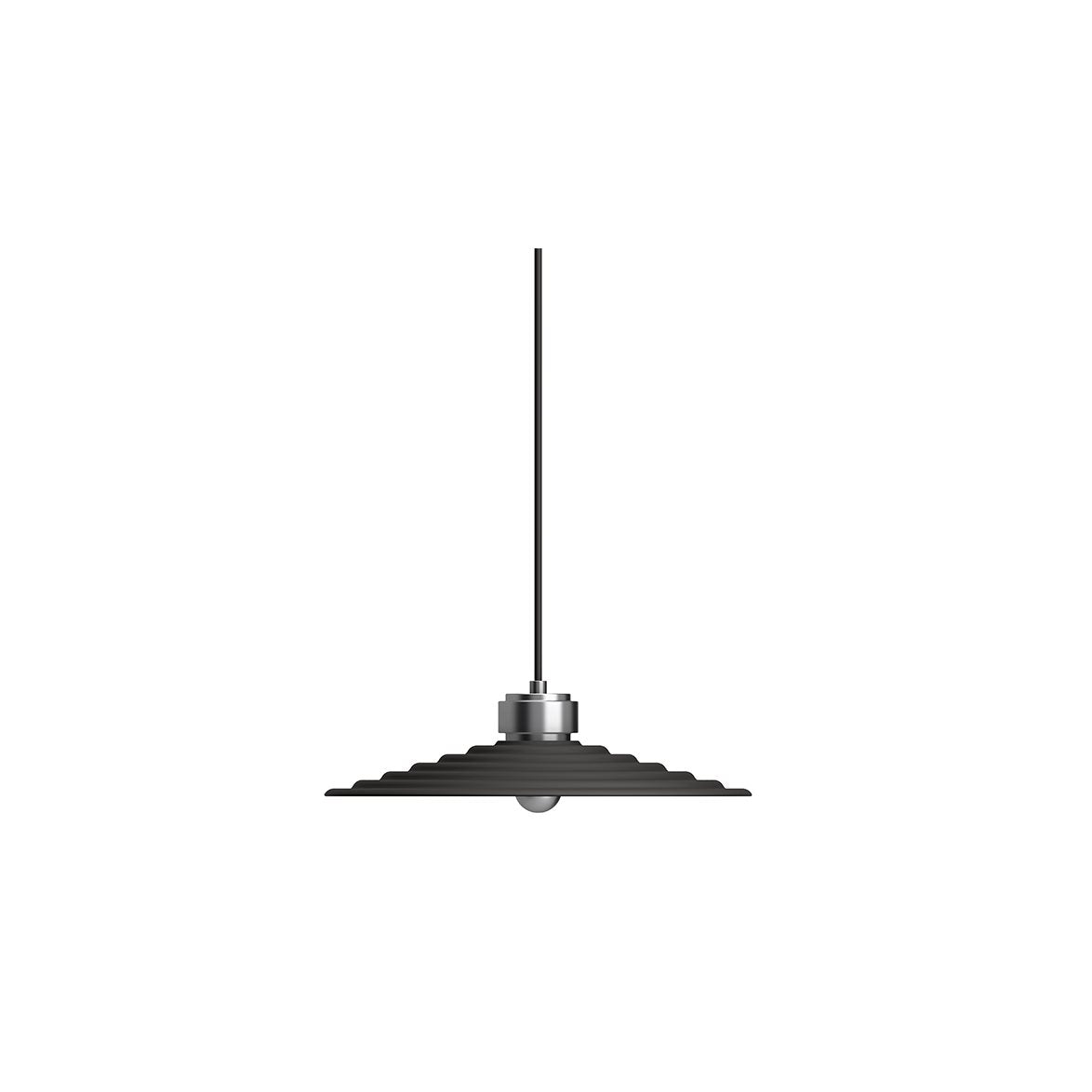SOUND taklampa M svart