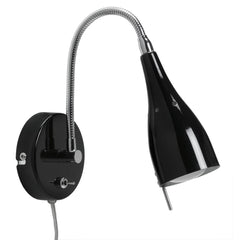 Tanum vägglampa mattsvart