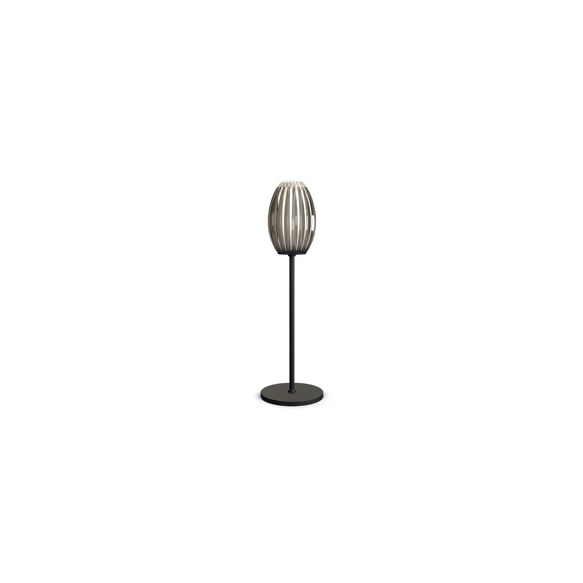 Tentacle 50 cm bordslampa svart/rökfärgad