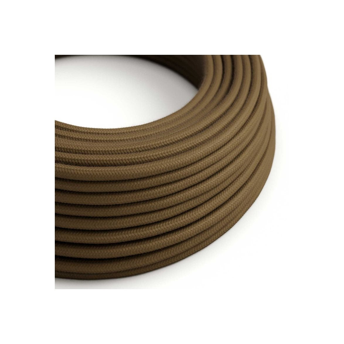 Textilsladd brun 3*0,75