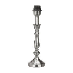 THERESE lampfot antiksilver 34cm