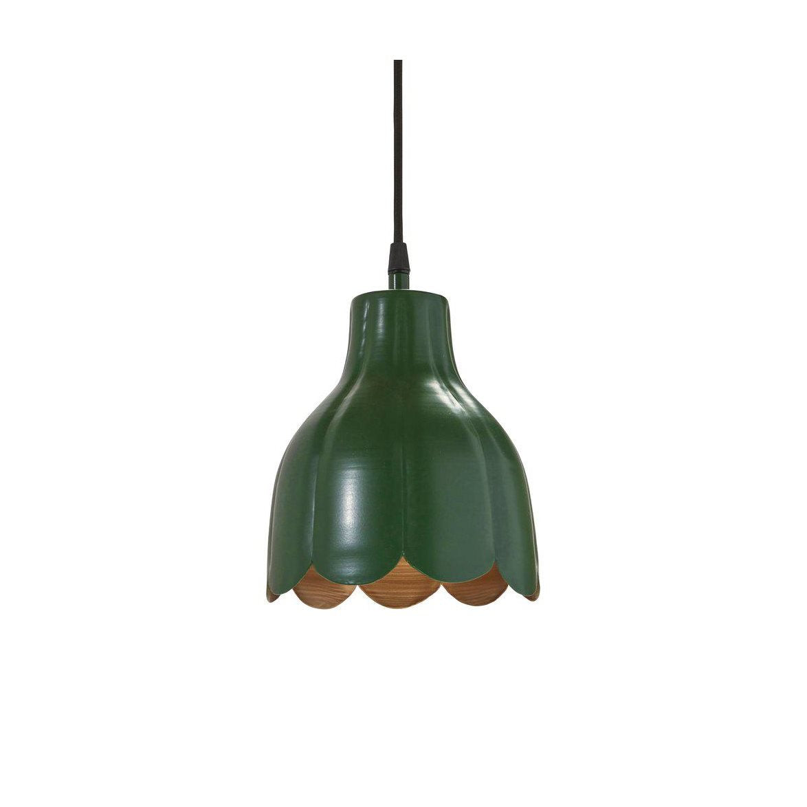TULIPPA fönsterlampa grön
