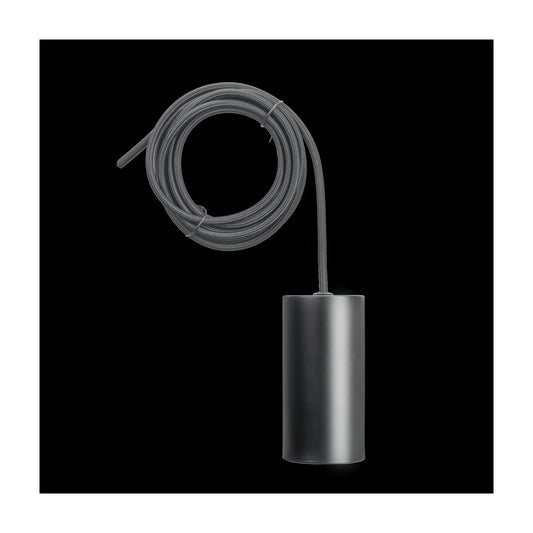Upphäng E27 3M kabel svart