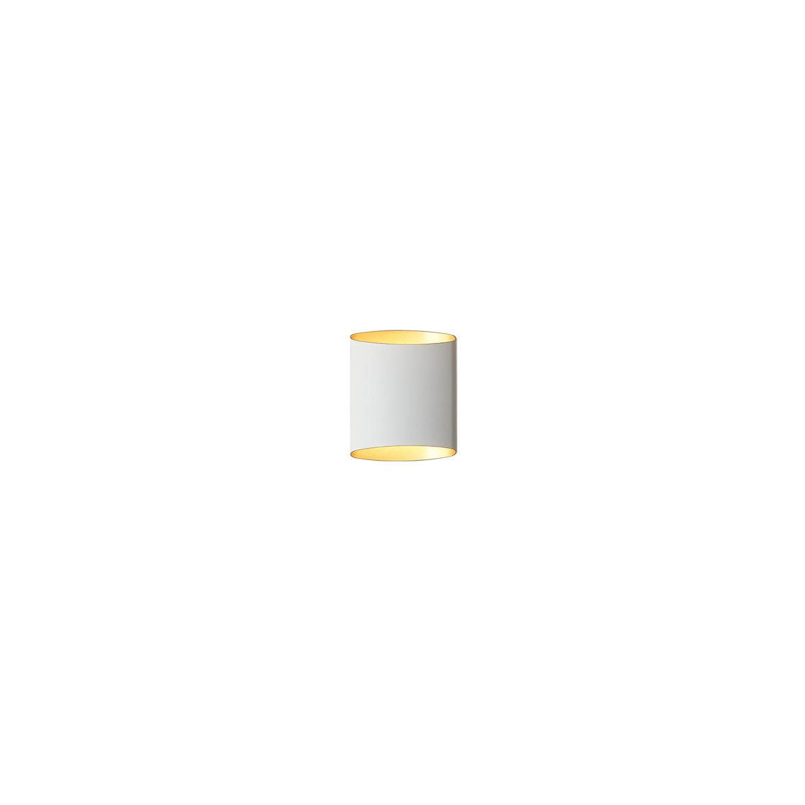 Vägglampa Sinne vit/mässing