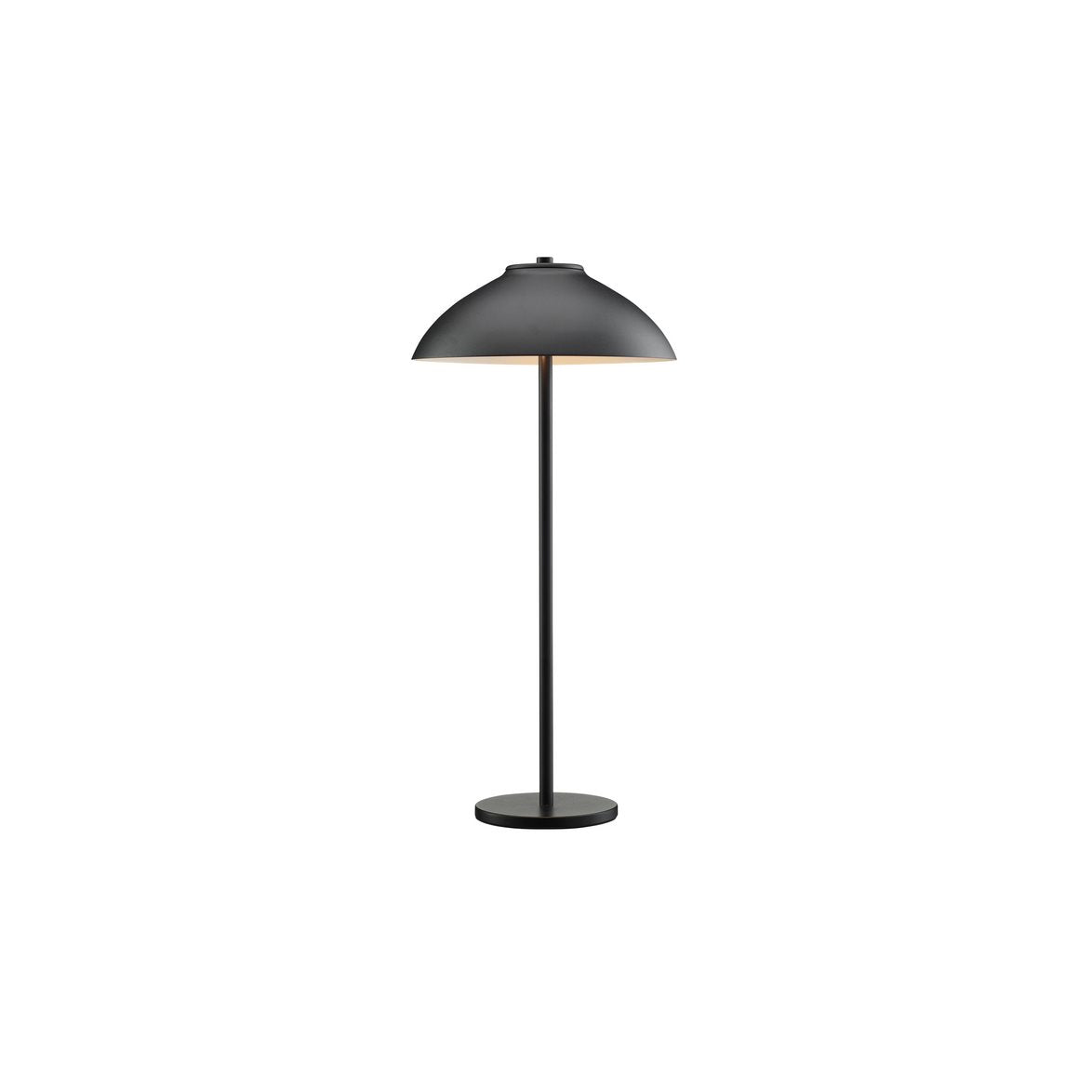 Vali High bordslampa svartstruktur