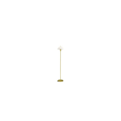 Vienda golvlampa mässing/opal glas