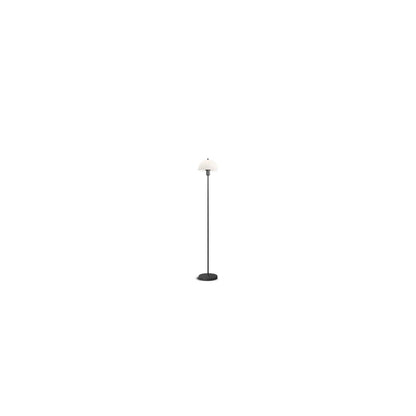 Vienda golvlampa svart/opal glas