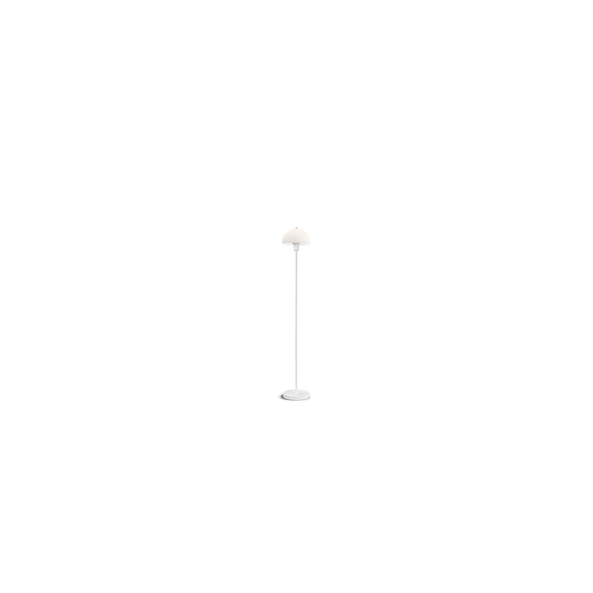 Vienda golvlampa vit/opal glas