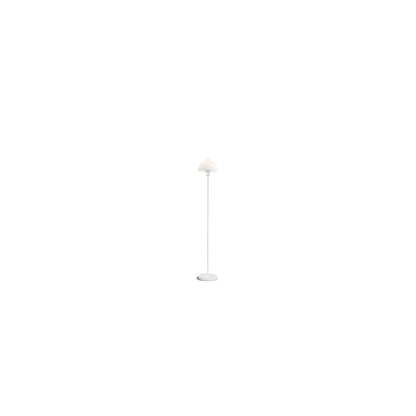 Vienda golvlampa vit/opal glas