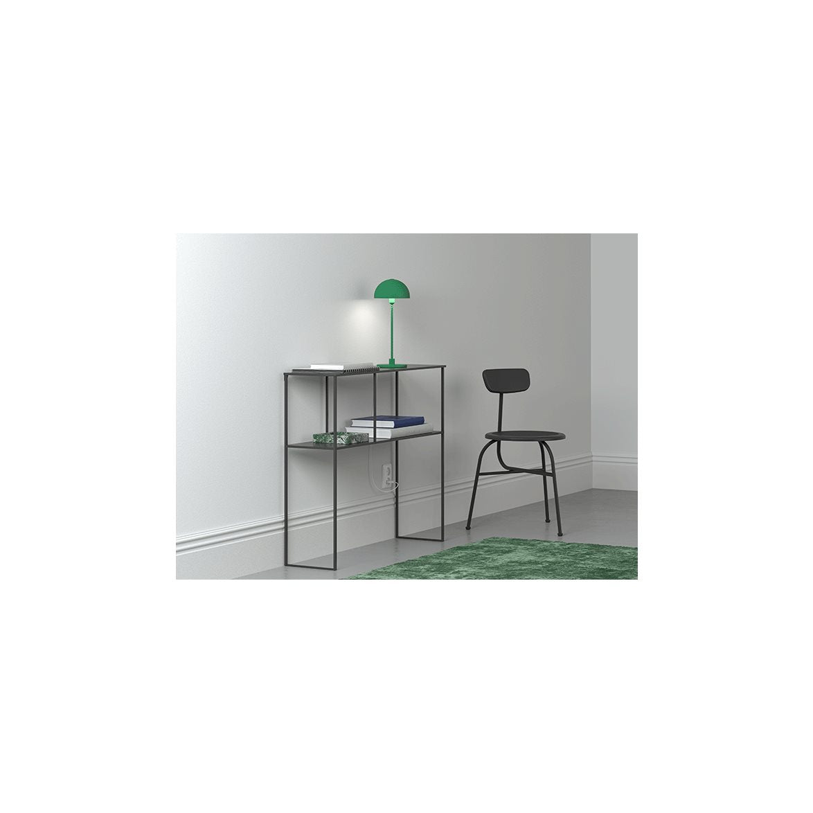 Vienda mini bordslampa grön
