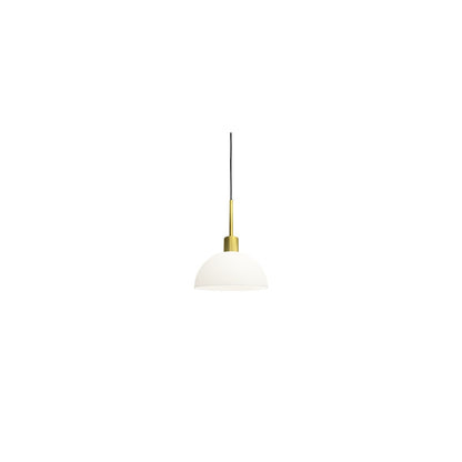 Vienda pendel  mässing/opal glas