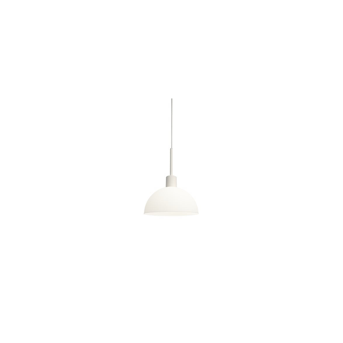 Vienda pendel vit/opal glas