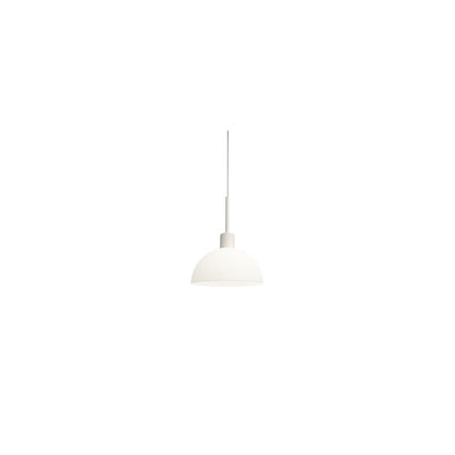 Vienda pendel vit/opal glas