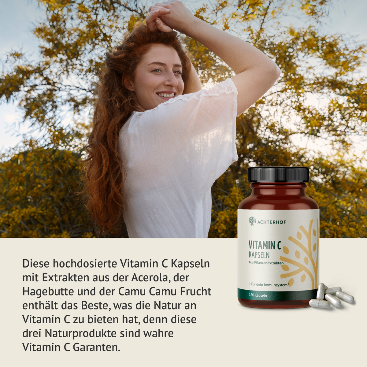 Vitamin C Kapseln (180 Kapseln)