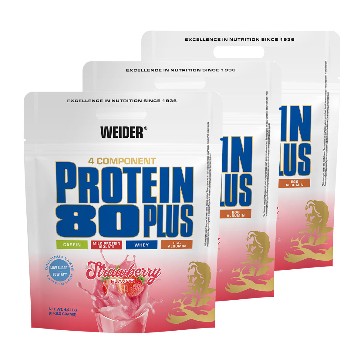 3x Protein 80 Plus (3x2000g)